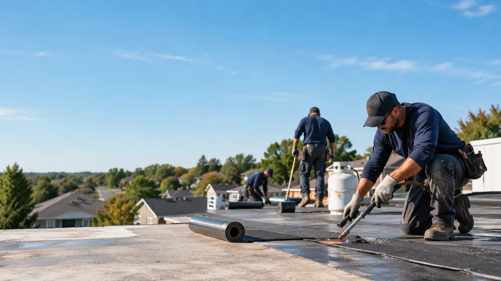 Flat Roof Leak Repair providers in Ogallah, KS